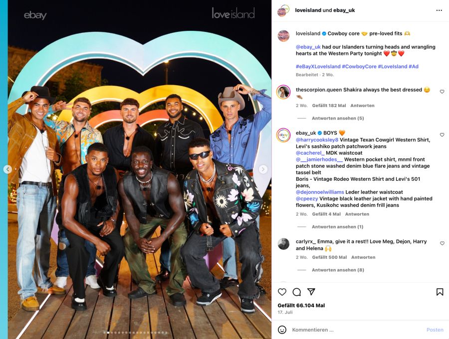 Und das waren die Kandidaten der 12. Staffel «Love Island UK».