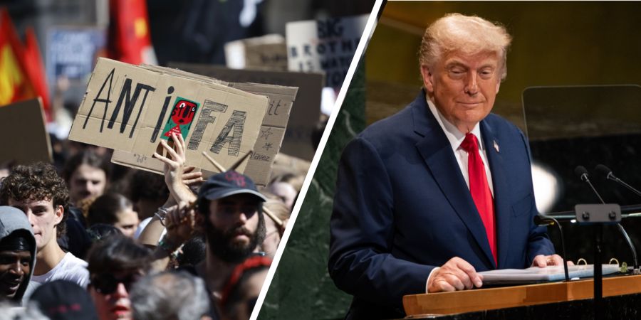 Donald Trump antifa