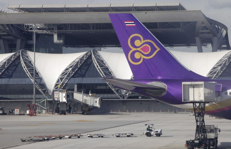 Thai Airways Flugzeug Thailand