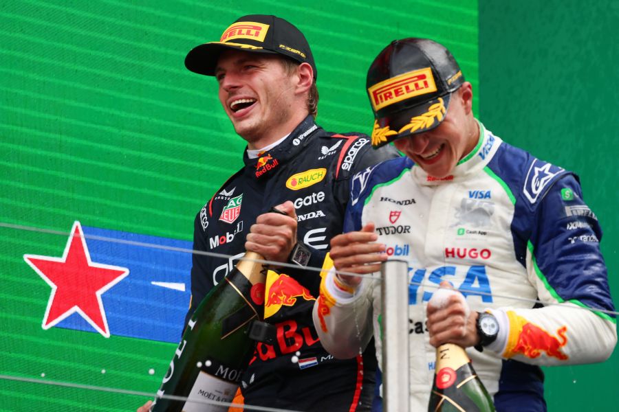 Red Bull Verstappen Hadjar
