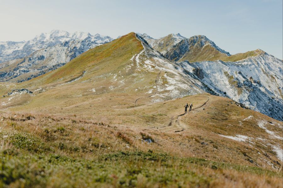 Panorama Berg Schnee Gipfel