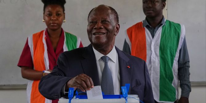 Präsident Alassane Ouattara