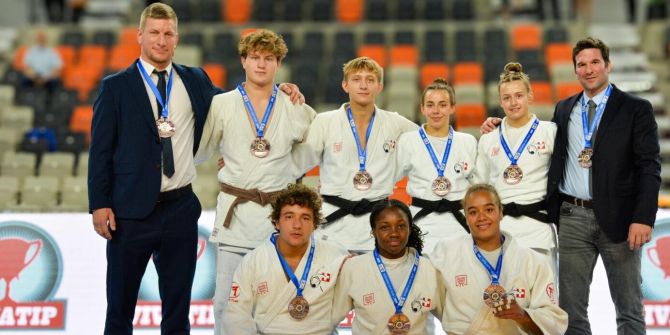 Schweizer U21-Mixed-Team Judo
