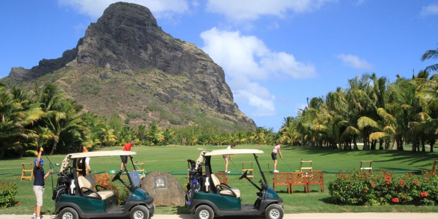 Der Berggipfel Le Morne Brabant auf Mauritius (Archivbild)