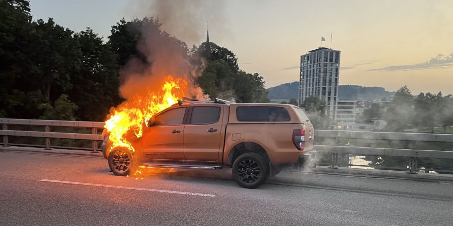 Wil Brand Lieferwagen