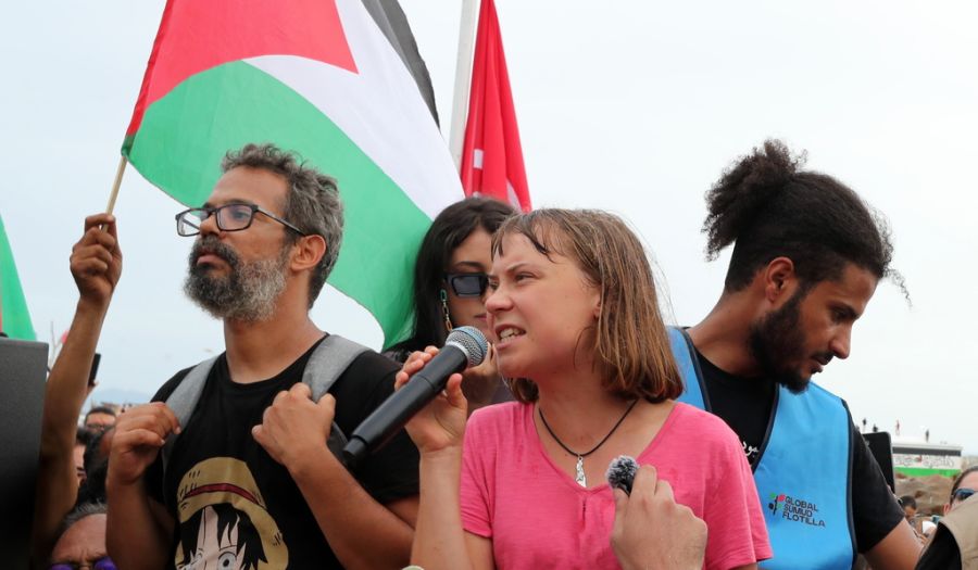 Gemäss Berichten soll Greta Thunberg in israelischer Haft schlecht behandelt werden. (Archivbild)