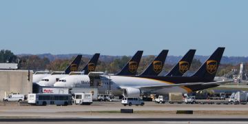 Frachtmaschinen Flugzeuge UPS