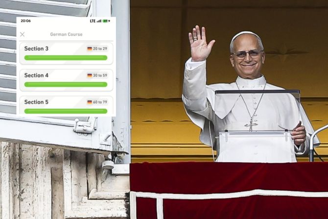 Papst Leo Deutsch Duolingo