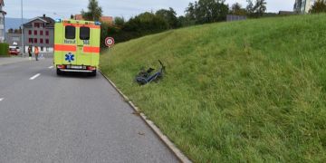 Wolfhalden Selbstunfall