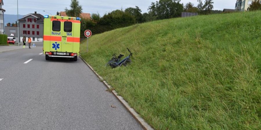Wolfhalden Selbstunfall