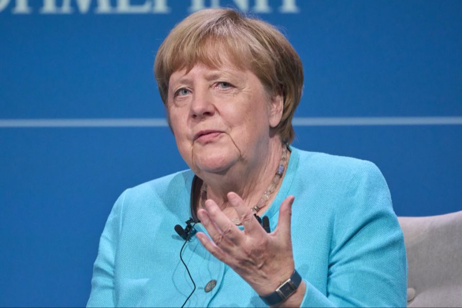 Angela Merkel: «Ich war auch verwundert, wie sehr mir diese drei Worte 'Wir schaffen das' um die Ohren gehauen wurden.» (Archivbild)