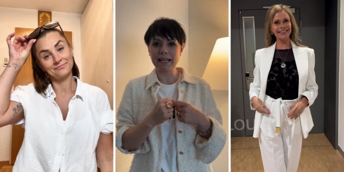 Eli Simic, Francine Jordi und Irina Beller