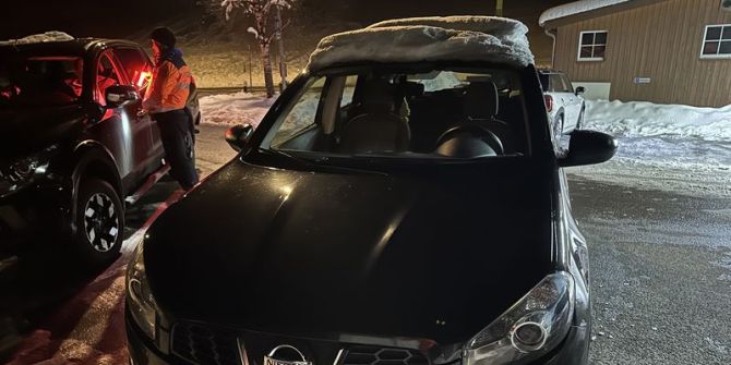 Fahrzeuglenker kontrolliert.