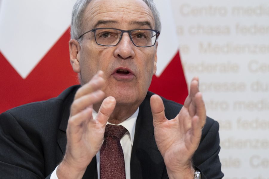 Guy Parmelin wird das Weltwirtschaftsforum mit einer Rede eröffnen. (Archivbild)