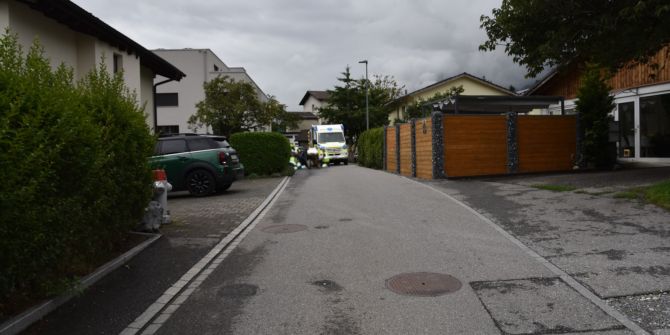 Kollision in Trimmis