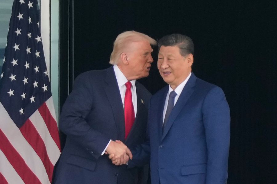 Die Ankündigung von Trump dürfte auch ein Signal in Richtung China-Präsident Xi Jinping sein.