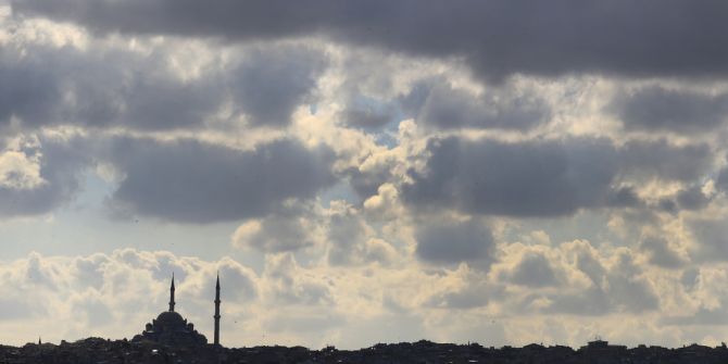 Himmel Skyline Istanbul