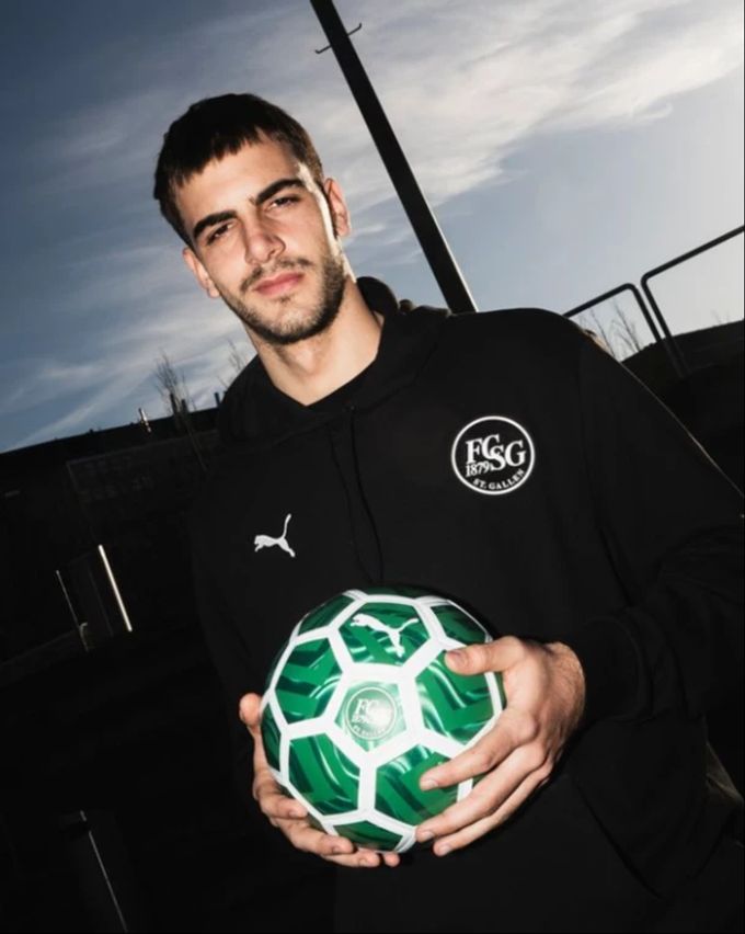 Der neue Stürmer des FC St.Gallen: Jovan Milosevic. FC St.Gallen