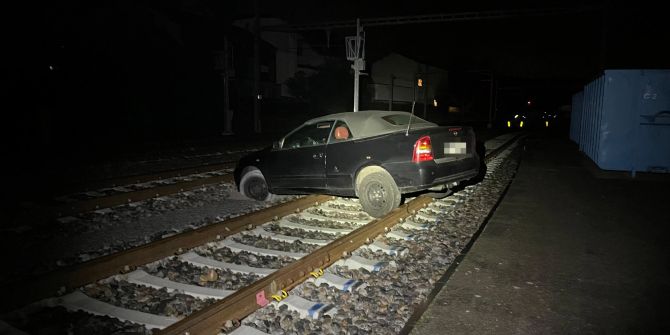 Unfall in Steckborn