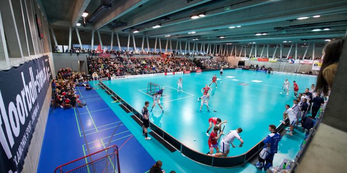 Unihockey Basel Regio Teams stehen vor entscheidenden Heimspielen. Unihockey Basel Regio