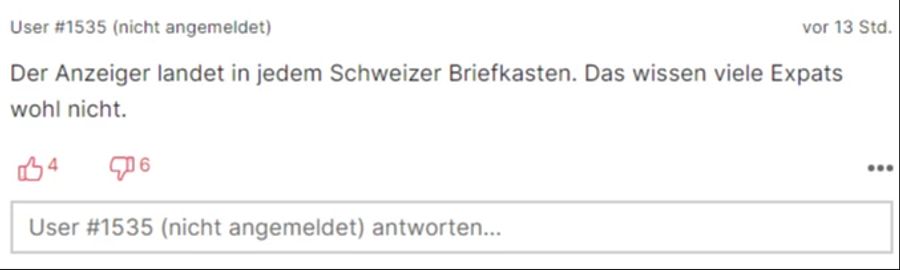 Andere sehen aber auch den Expat Will C. in der Pflicht – und finden, er hätte sich besser informieren müssen.