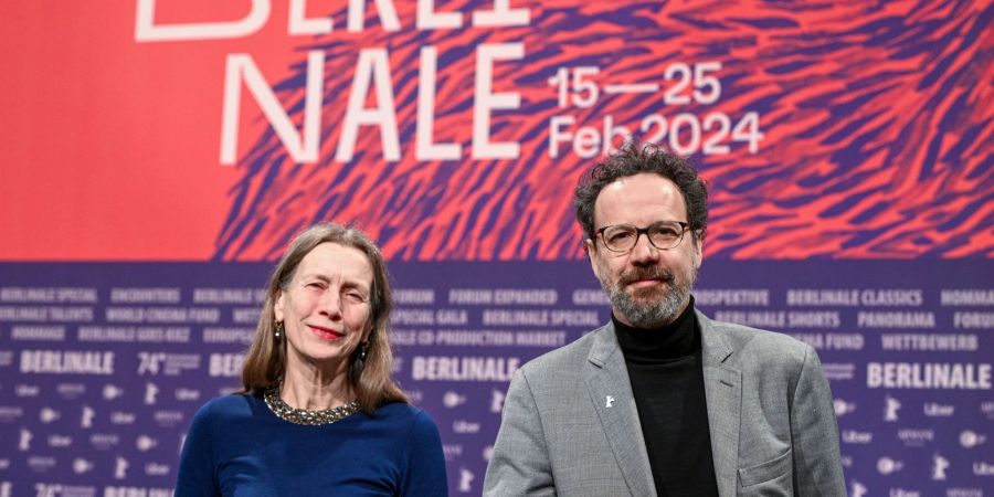 Das Leitungs-Duo der Berlinale, Mariette Rissenbeek, Geschäftsführerin, und Carlo Chatrian, künstlerischer Direktor.