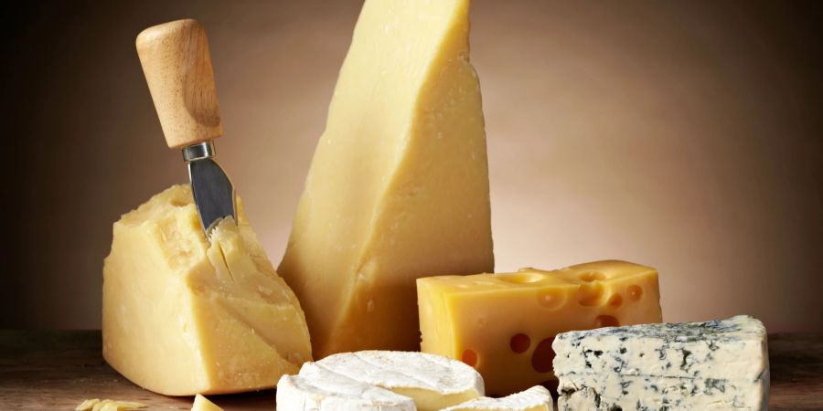 Käsesorten, Messer, Käse