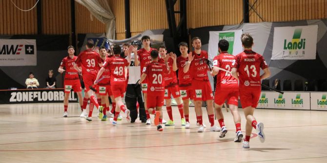 UHC Thun siegt gegen Ticino Unihockey