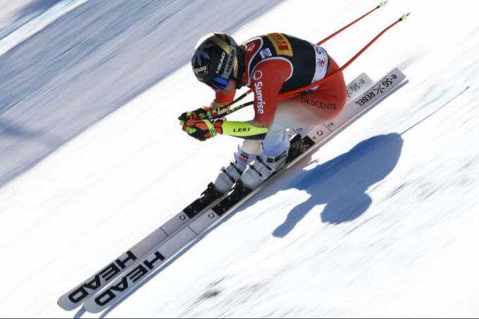 Lara Gut-Behrami ist im Super-G von Cortina d'Ampezzo am Sonntag nicht zu stoppen. Lara Gut-Behrami