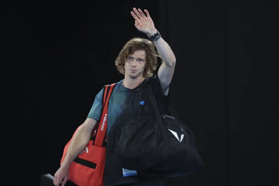 Andrey Rublev ist die Weltnummer 5. Der 26-Jährige hat aber bisher sämtliche neun Grand-Slam-Viertelfinals verloren.