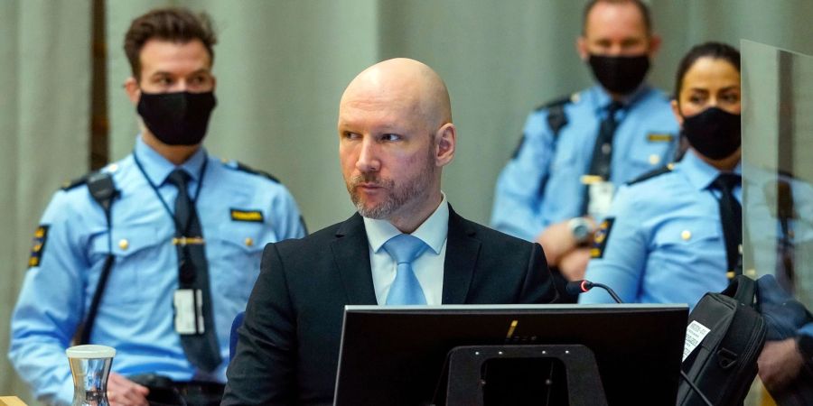 Der Rechtsterrorist Anders Behring Breivik war 2012 zur damaligen Höchststrafe verurteilt worden.