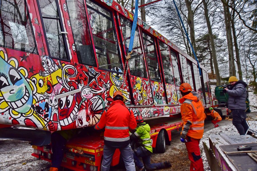 Als Ersatz für die Standseilbahn wird ein Bus verkehren.