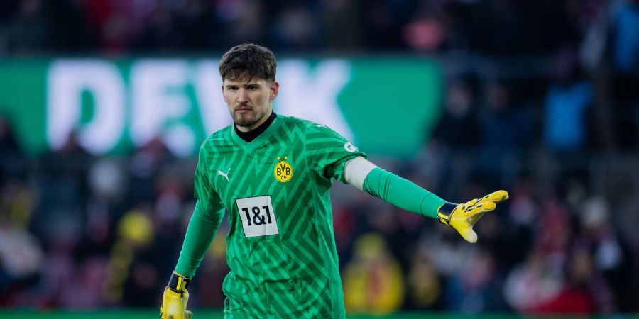 Wird dem BVB weiter fehlen: Torwart Gregor Kobel.