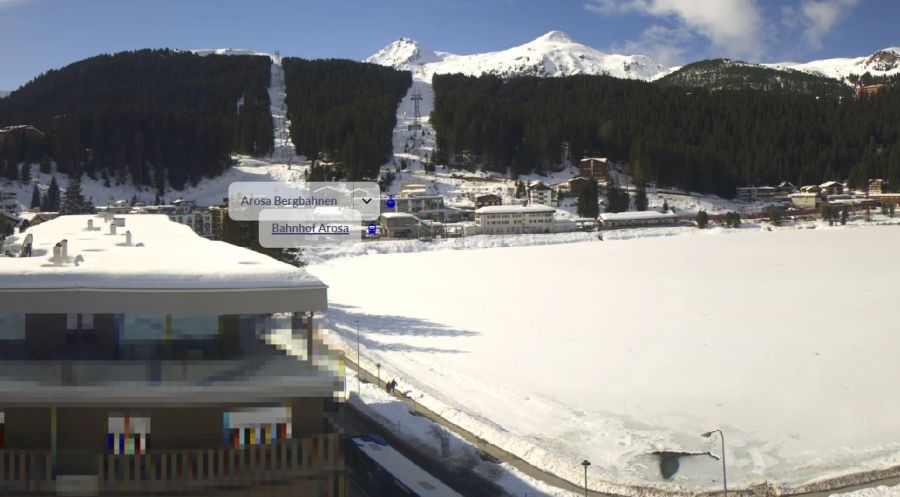 In Arosa hat es 11 Zentimeter Neuschnee gegeben.