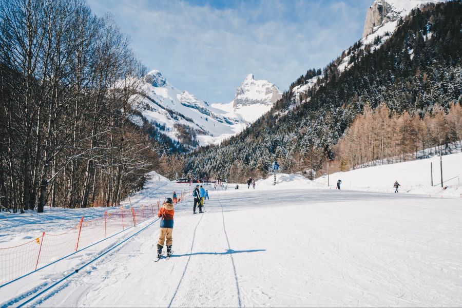 Skilift für Anfänger