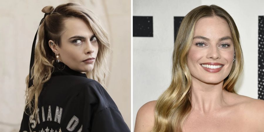 Cara Delevingne Margot Robbie