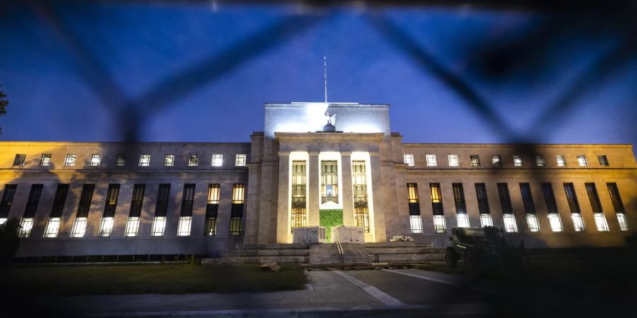 Die US-Notenbank Federal Reserve in Washington DC.