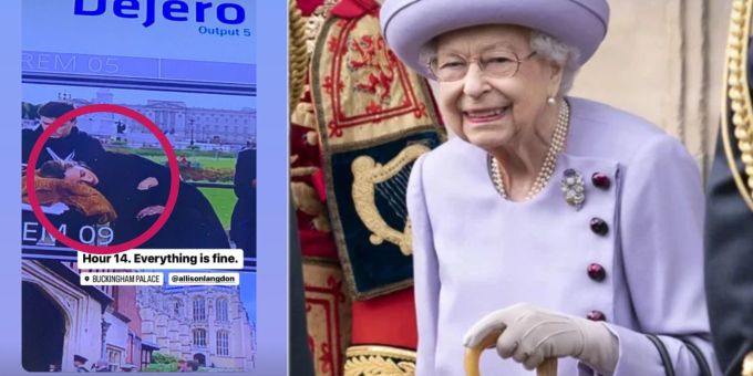 Nach 14 Stunden! - Aussie-Moderatorin schläft bei Queen-Beerdigung ein
