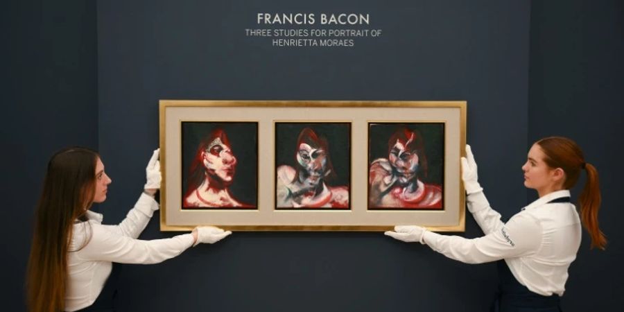 Bacon-Werk «Three studies for Portrait of Henrietta Moraes»