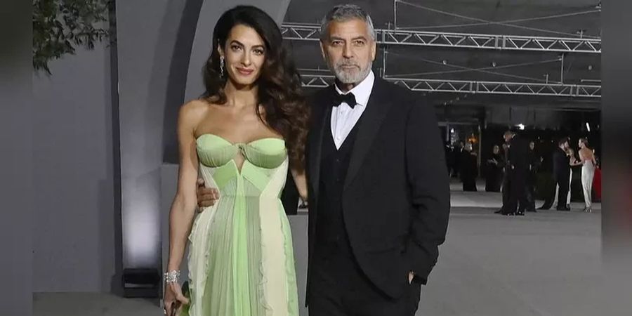 Amal und George Clooney