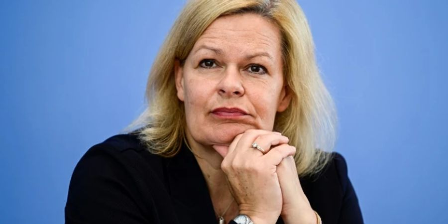 Innenministerin Nancy Faeser (SPD)