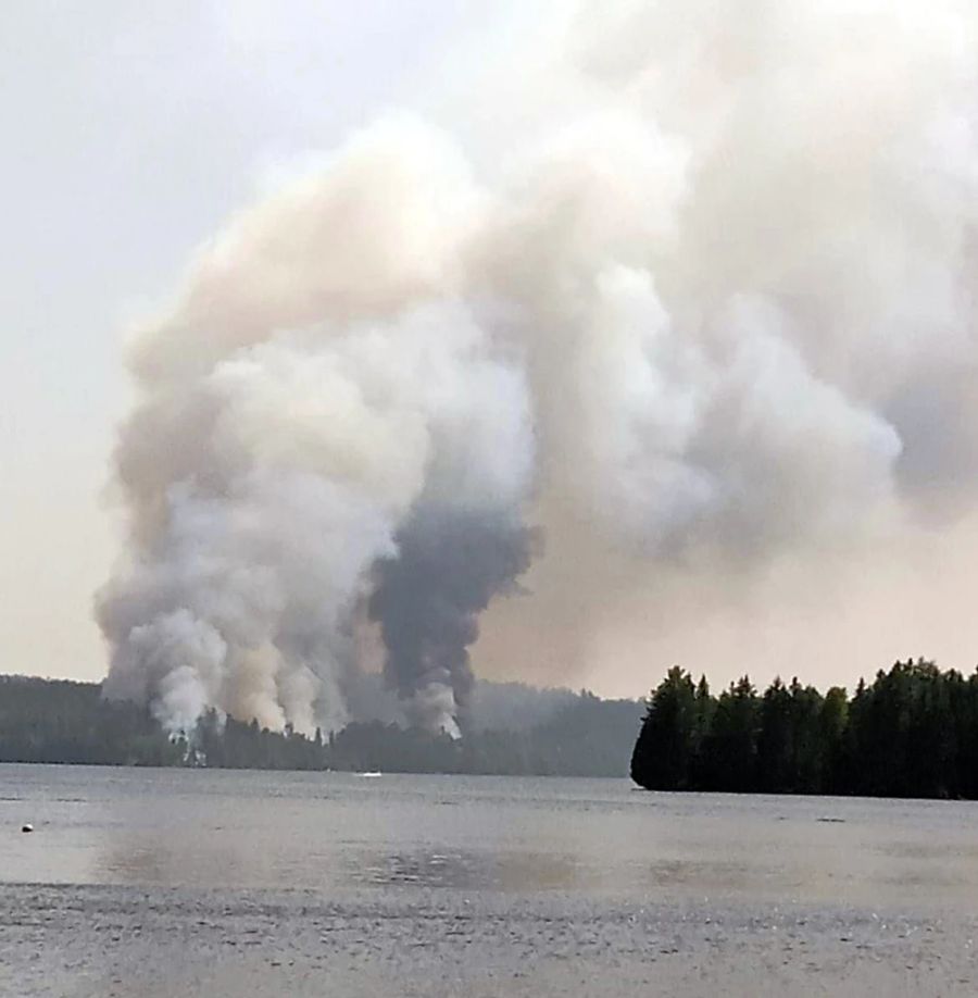 In Kanada wüten seit mehreren Wochen heftige Waldbrände.