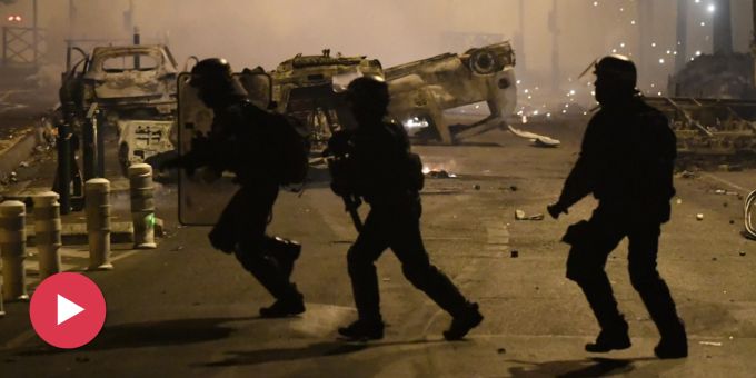 660 Festnahmen - So heftig waren Krawalle in der Nacht in Frankreich