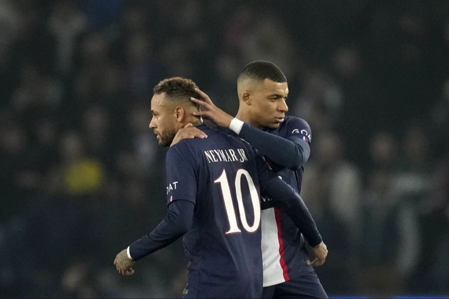 Neymar Kylian Mbappé PSG