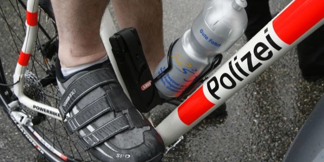 Velo der Bike Police