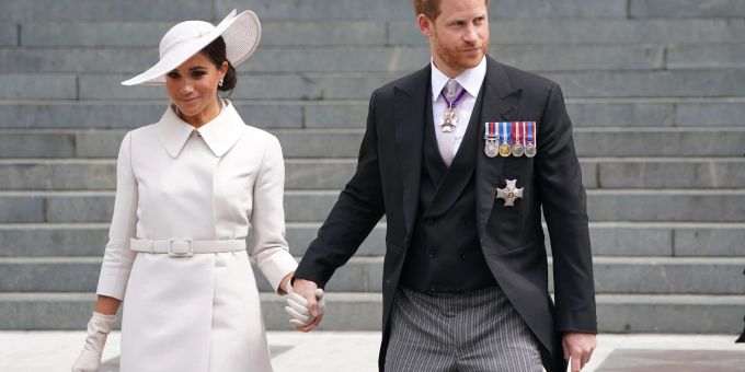 Meghan, Herzogin von Sussex, und Prinz Harry, Herzog von Sussex, kooperieren nicht mehr mit Spotify. Meghan, Herzogin von Sussex, und Prinz Harry, Herzog von Sussex, kooperieren nicht mehr mit Spotify.