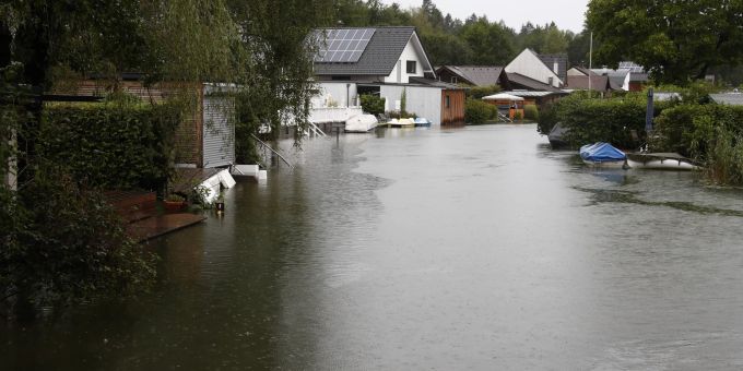 Österreich wurde am Wochenende von heftigen Unwettern getroffen. Österreich Unwetter
