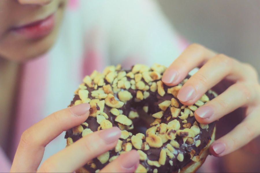 Donut essen