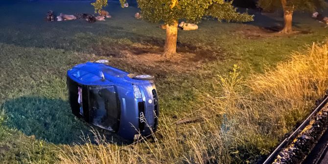 Buchs LU Unfall