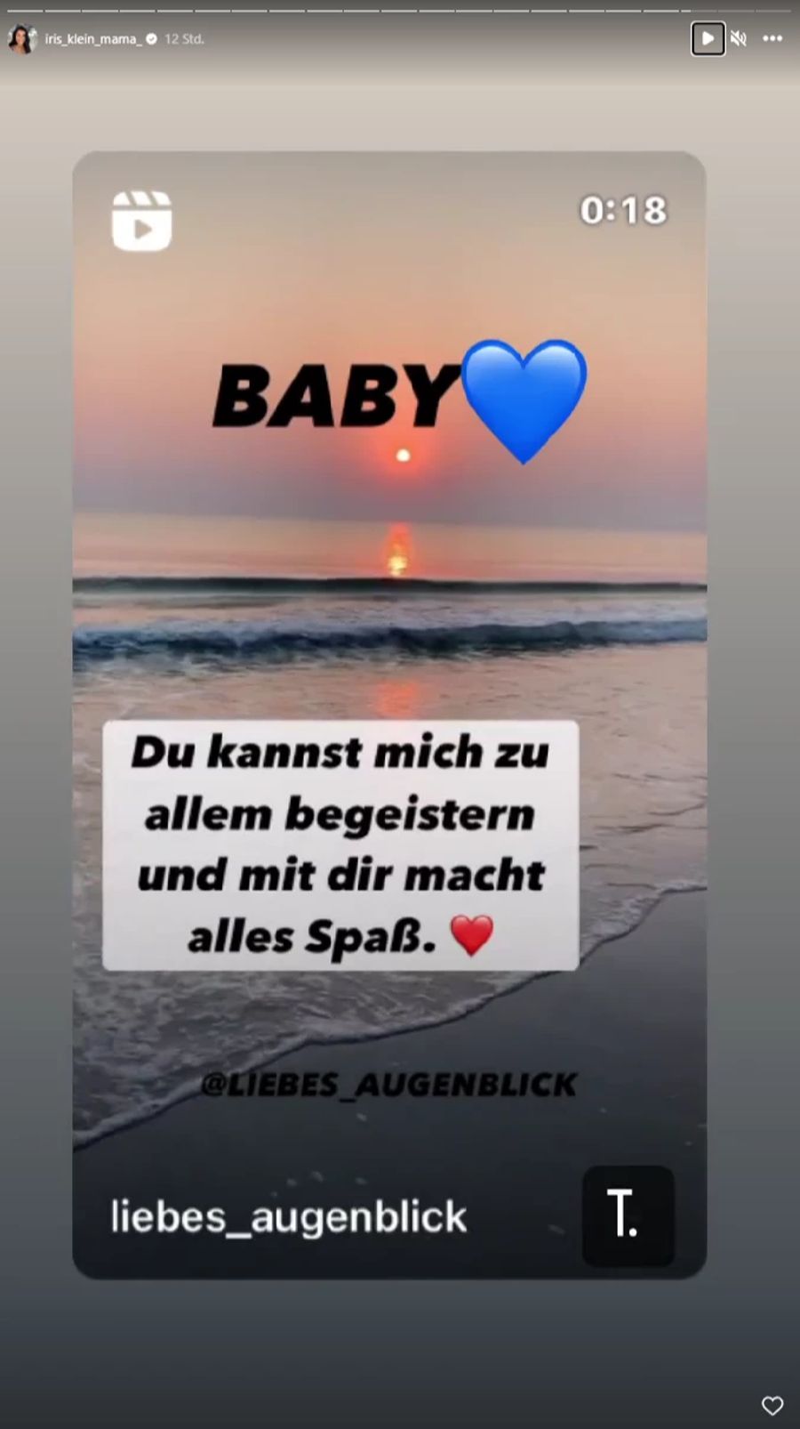 Auf Instagram schwärmt sie über ihren Partner.